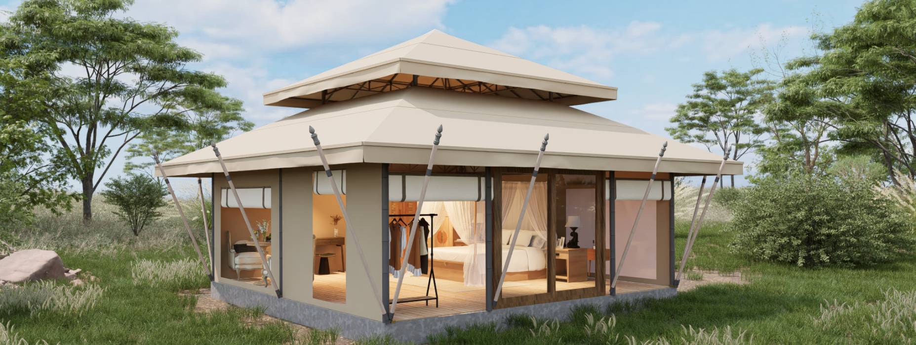 江东区户外野奢帐篷